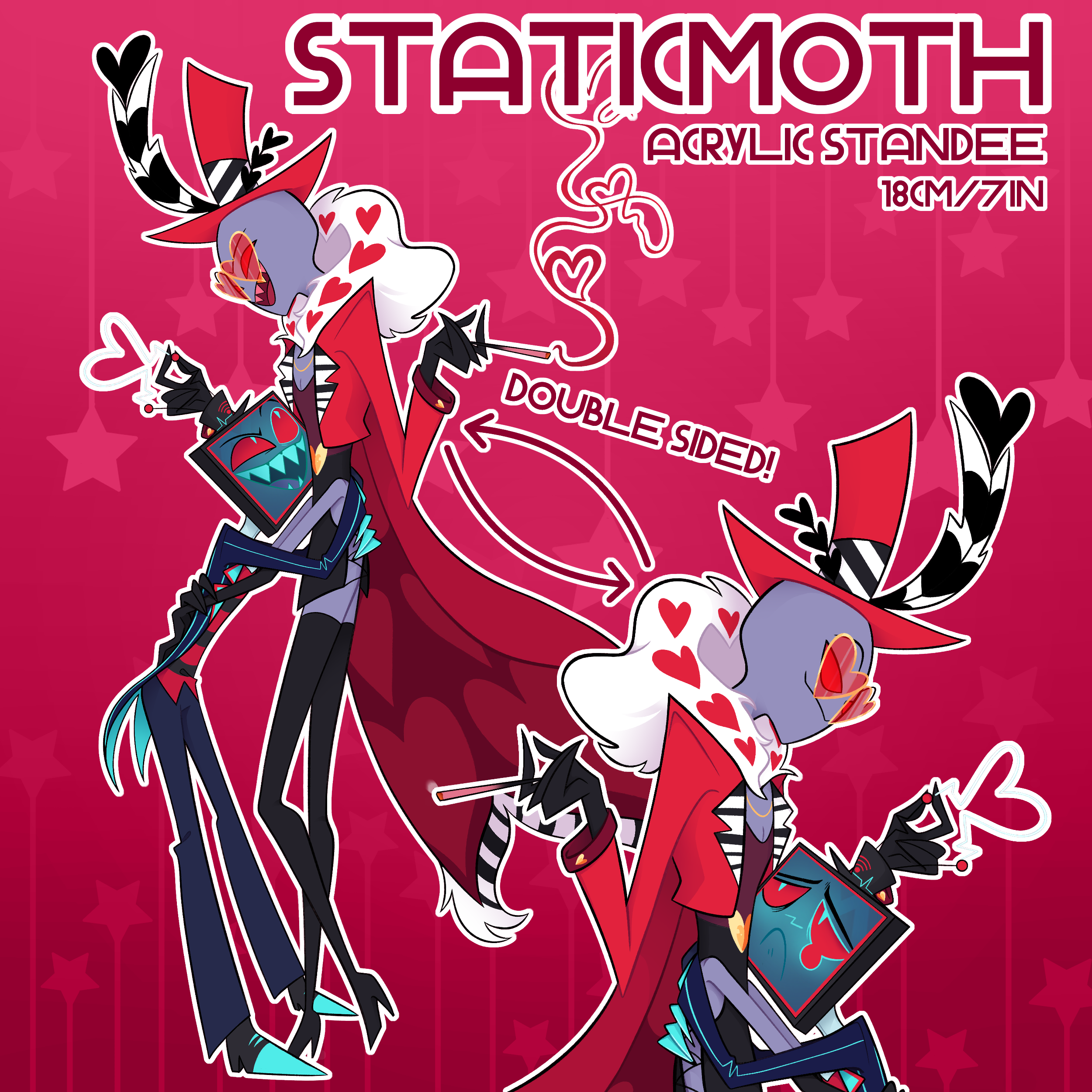 VOX DEI Standee [Hazbin Hotel] by cagedgalaxy - ACGGOODS