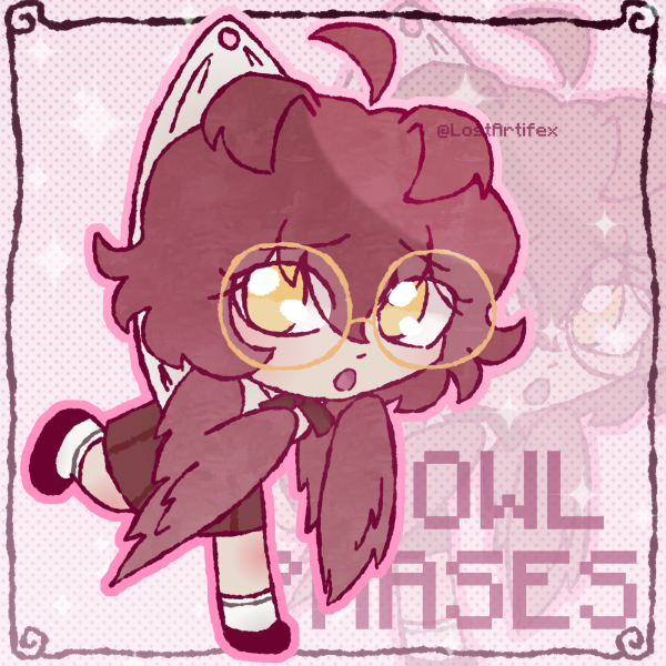 Owl Phases YHS Keychain !