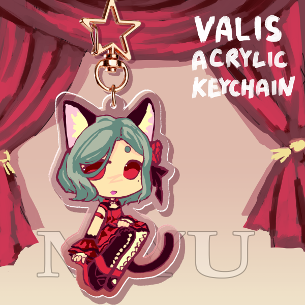 VALIS MYU acrylic keychain