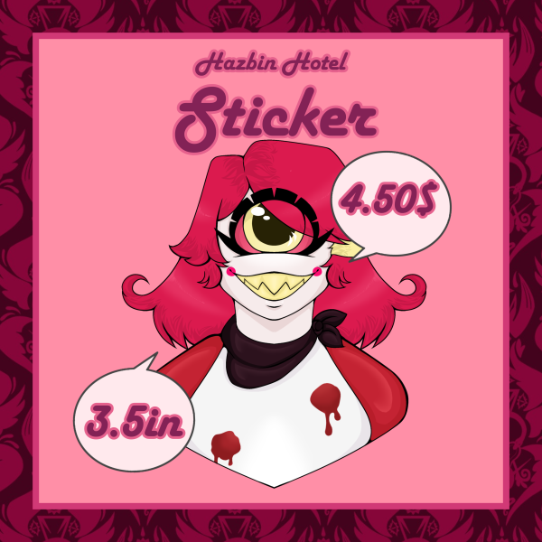 Sticker / Niffty / Hazbin Hotel