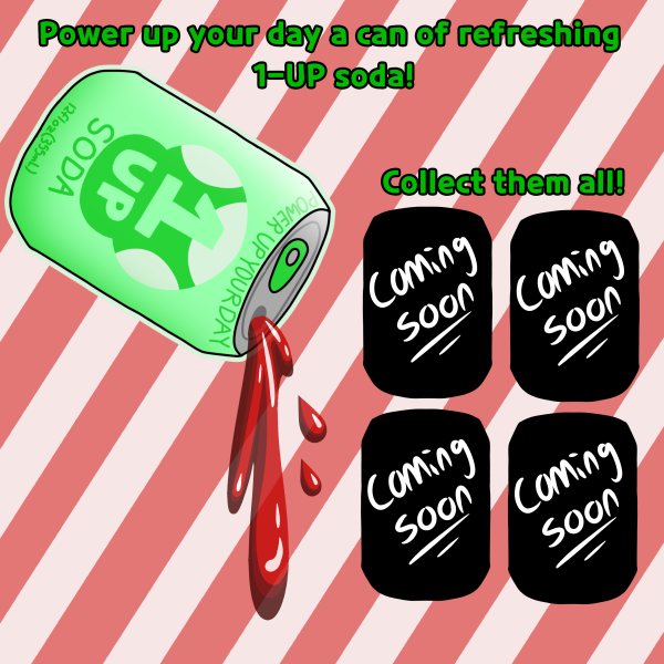 1-UP Soda! [Can Shaped Pin]