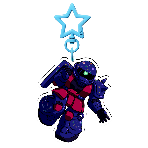 Zaku Retro (90's Tama) Charm
