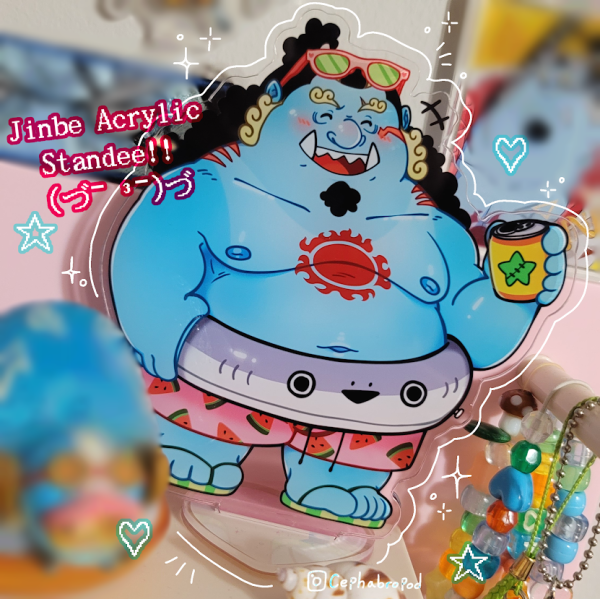 Jin-BABE summertime acrylic standee