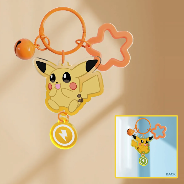 [Pokemon] Connecting Keychain - Pikachu