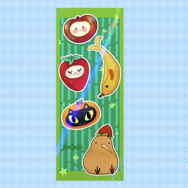 Fruits? Stickers Sheet