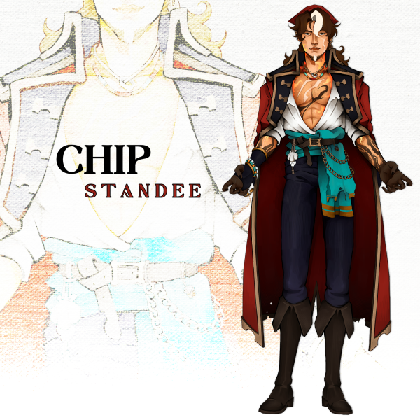 CHIP!! || Clear Acrylic Standee