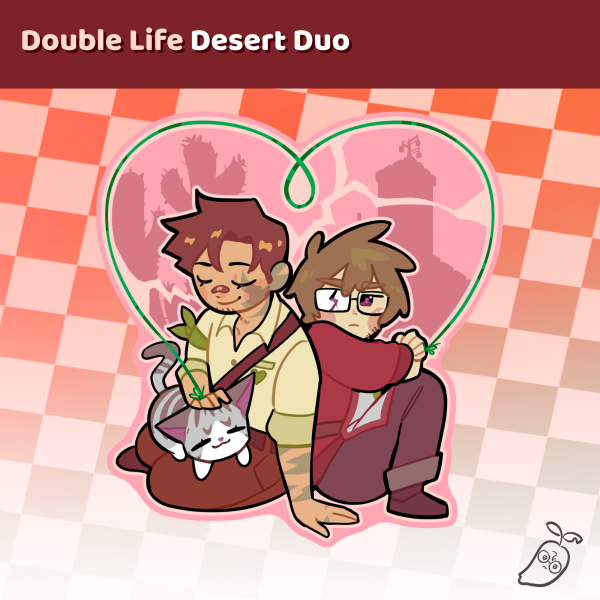Desert Duo Sticker