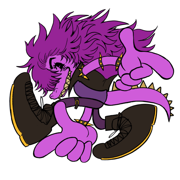 [Deltarune] Sonic Susie Sticker