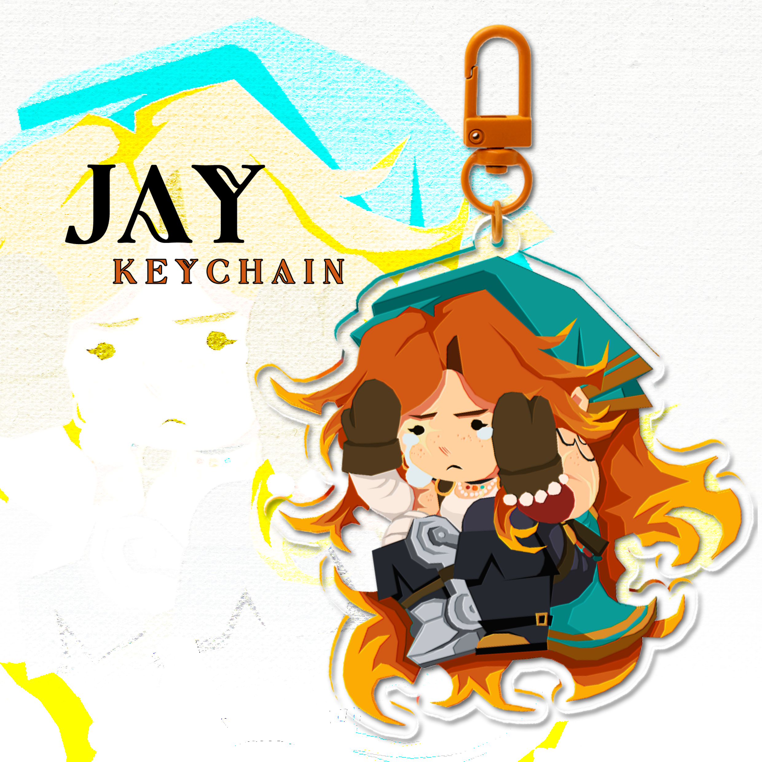 Little Jay || Clear Acrylic Keychain