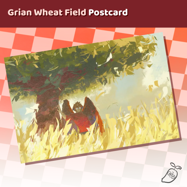 Grian Wheat Field Postcard