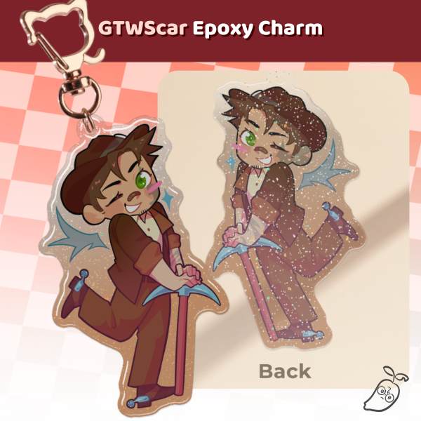 GTWScar Epoxy Charm