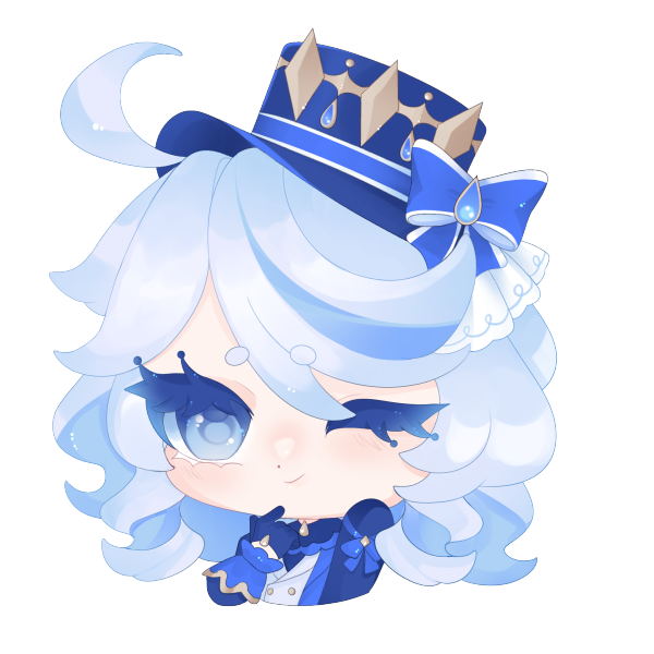 💙Furina Keychain💙