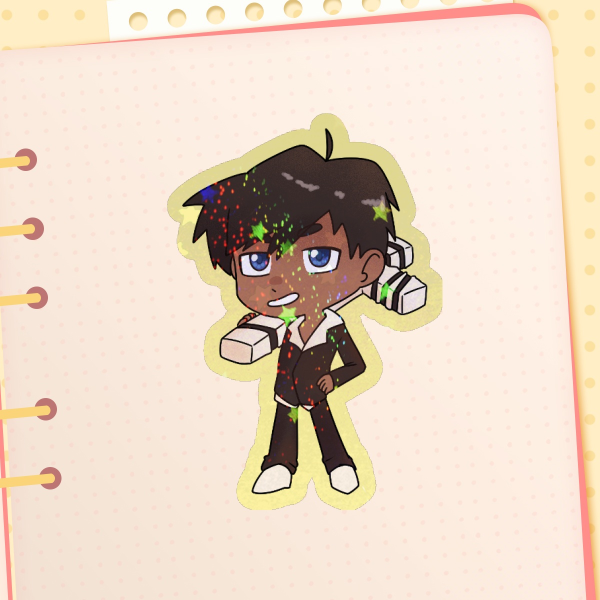 Nicolas Wolfwood Trigun sticker