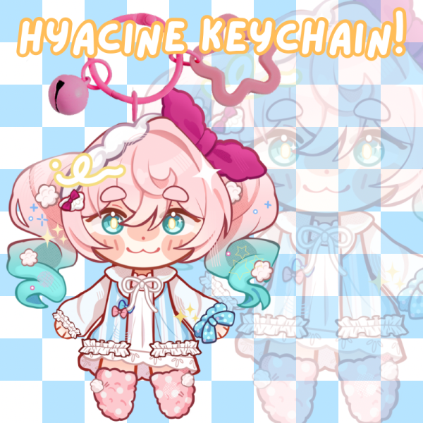 Hyacine: Sweet Slumber Keychain