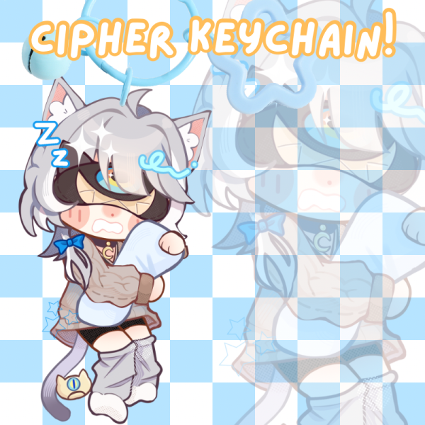 Cipher: Sweet Slumber Keychain