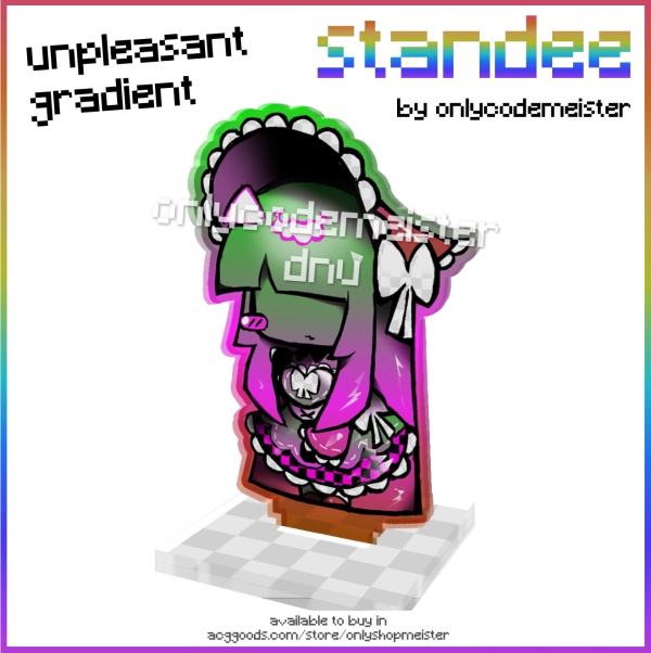 REGRETEVATOR || Unpleasant gradient standee