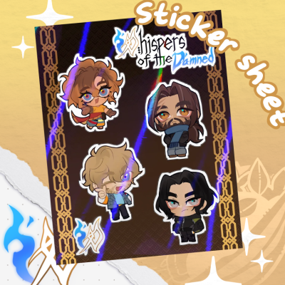 [ WOTD ] Beans Stickers sheet 1