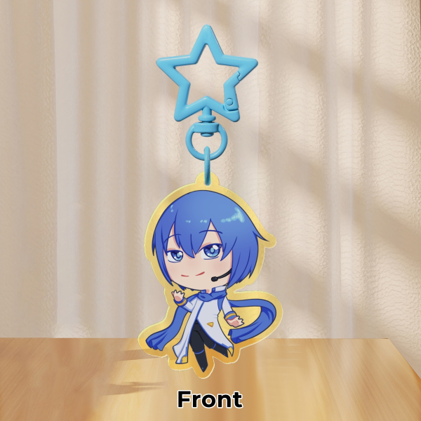 Kaito Vocaloid Keychain