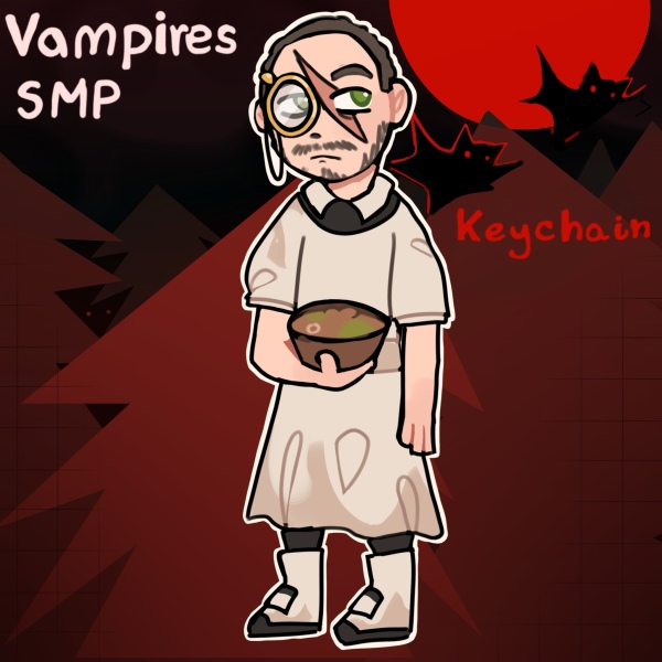 Vampires SMP - Dr. Legundo Keychain