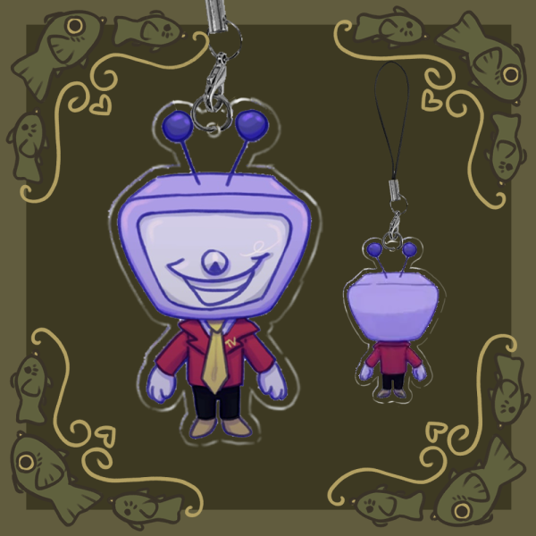 Tenna Phone Keychain