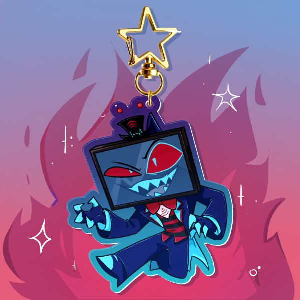 Vox || Clear Acrylic keychain