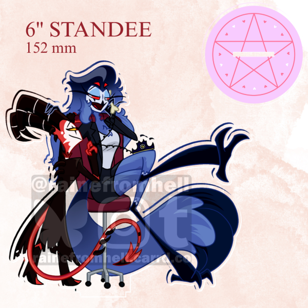 [Standee] Sapphic Stolitz | Helluva Boss