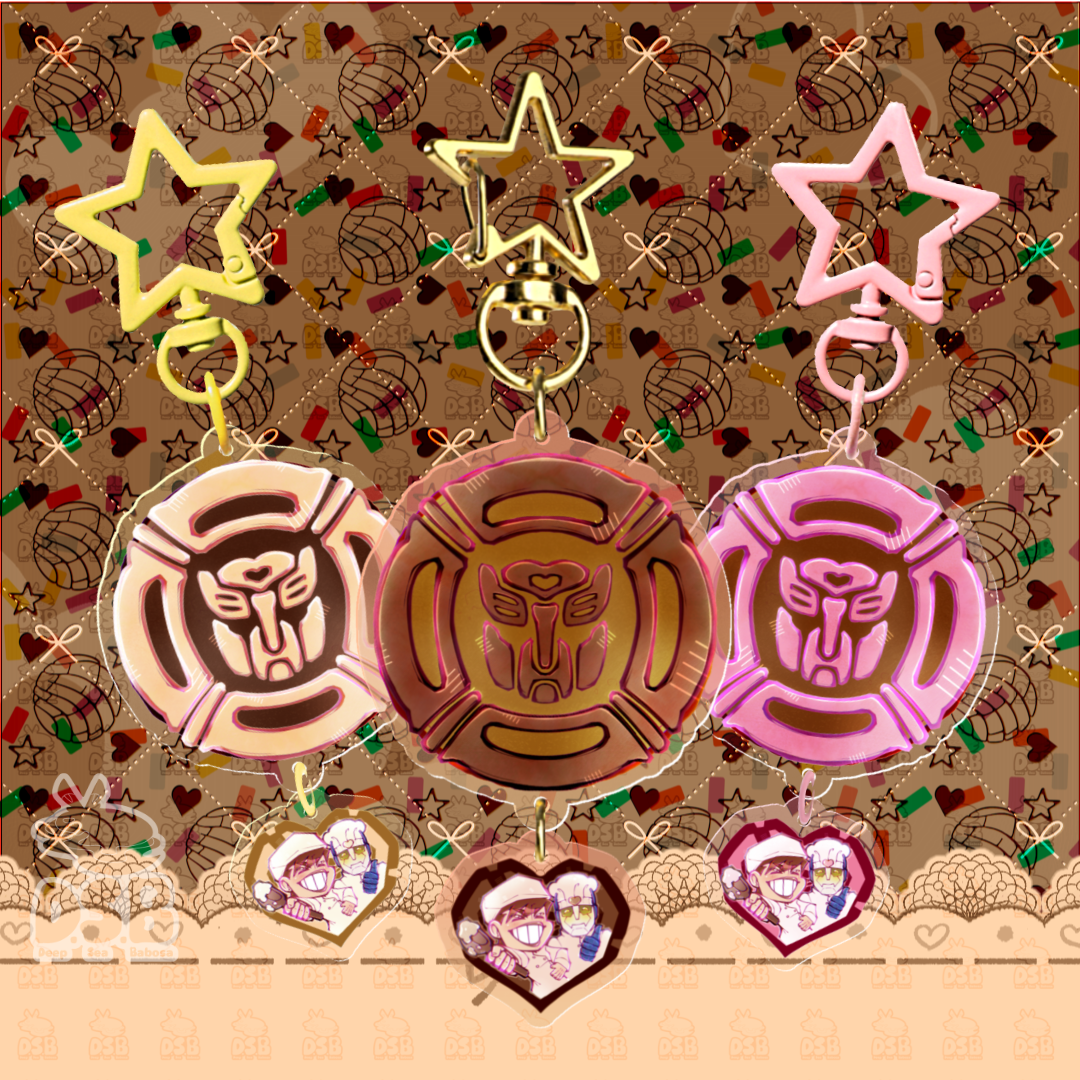 [Rescue Bots][Transformers] Sweet Chocolate badge ≡ Connection Acrylic Keychain