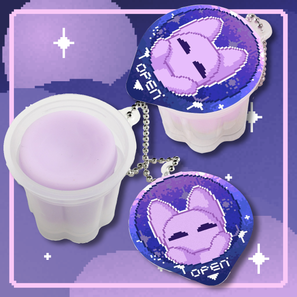 Squishy Pudding Jelly Keychains