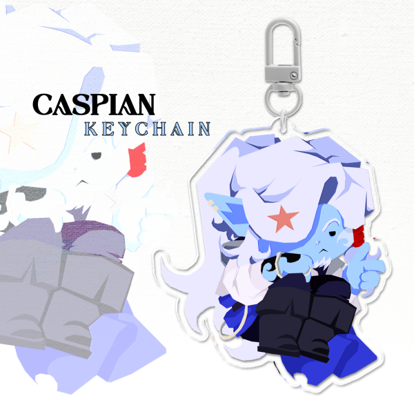 Little Caspian || Clear Acrylic Keychain
