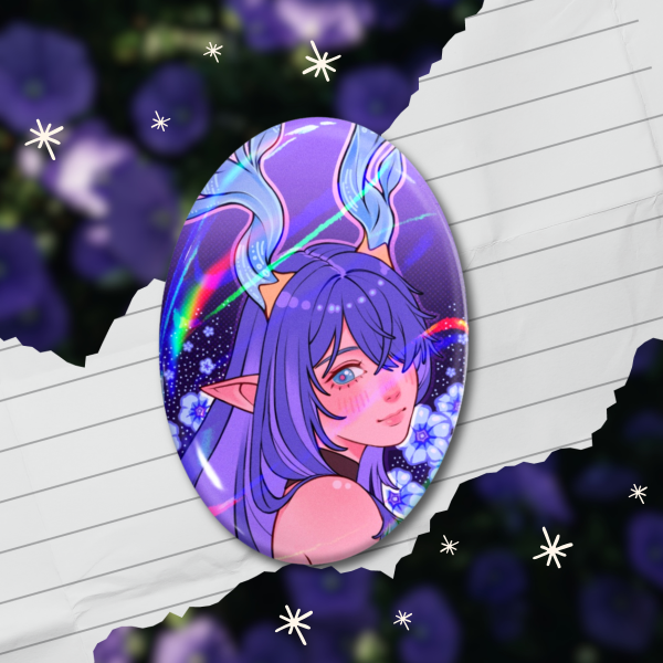 Lauma Oval Badge [Genshin Impact]