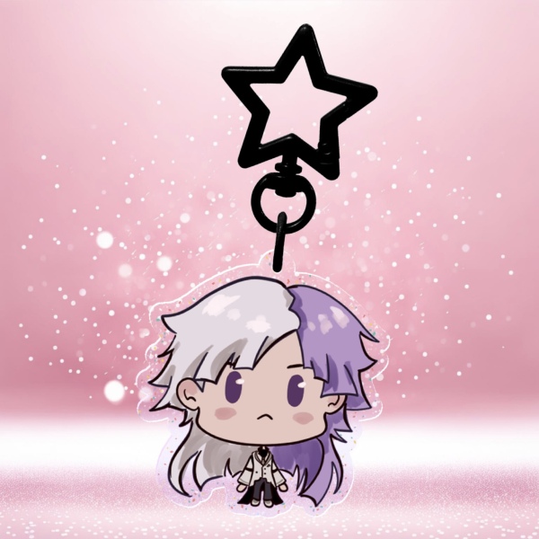 BSD Sigma keychain by Mintychocochip