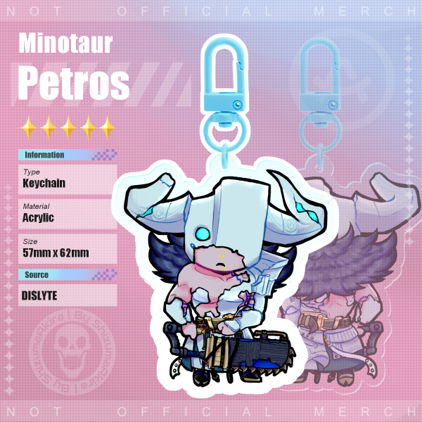 DISLYTE || Petros acrylic keychain