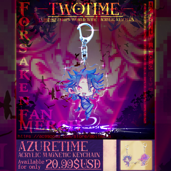 TwoTime | Forsaken | Acrylic Keychain