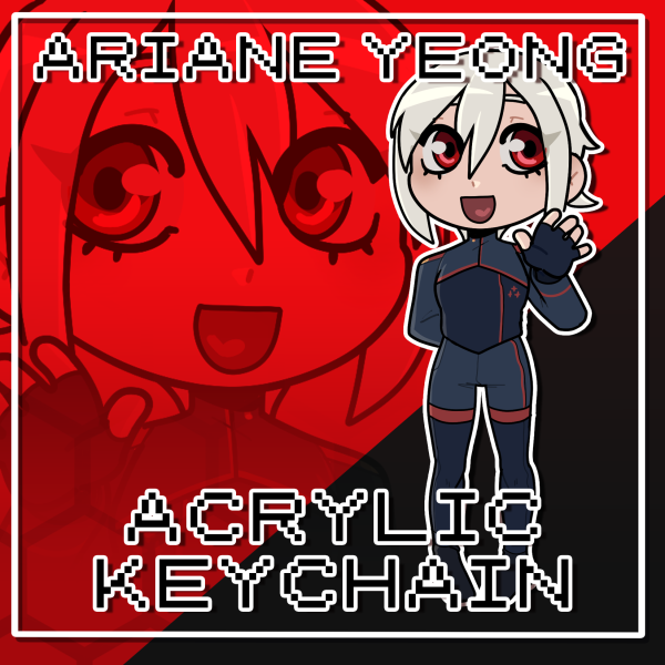 Ariane Yeong Acrylic Keychain