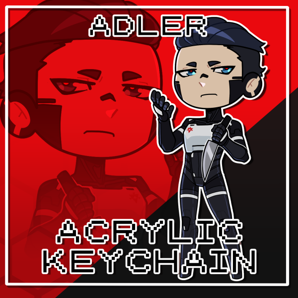 ADLER Acrylic Keychain