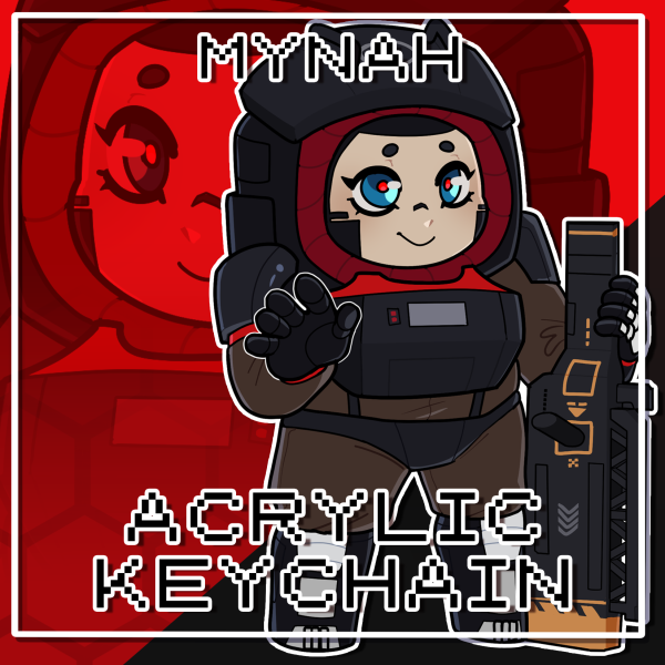 MYNAH Acrylic Keychain