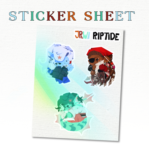 Riptide Grandberry Sticker Sheet