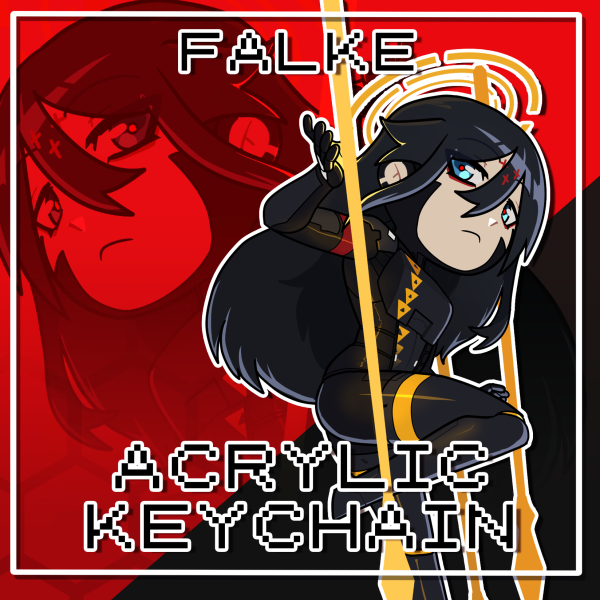 FALKE Acrylic Keychain
