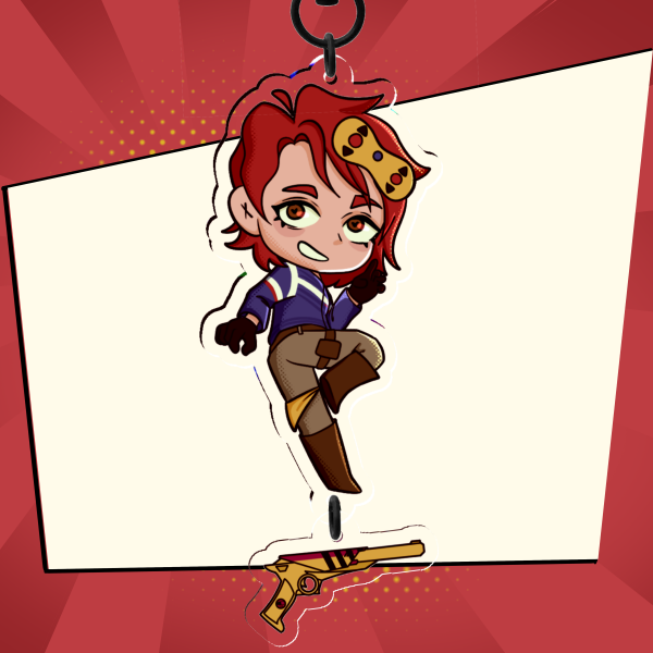 Party Poison/Gerard Killjoy Keychain | My Chemical Romance