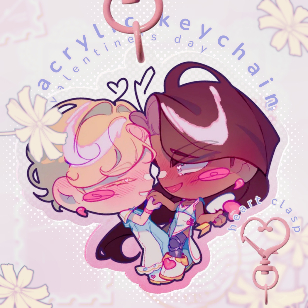 HyunaLuka Valentine's Day 𖹭 6cm Acrylic Keychain