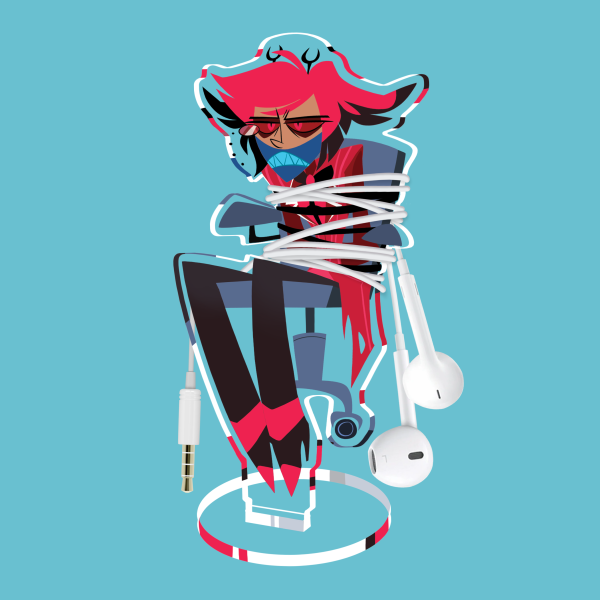 Alastor wrap standee