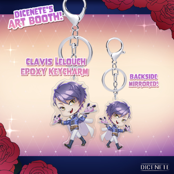 Clavis Lelouch - Epocy Keycharm