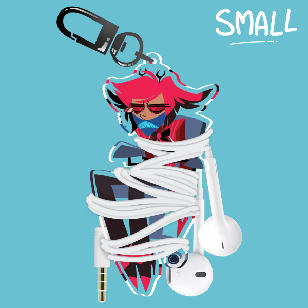 Alastor wrap keychain (small)