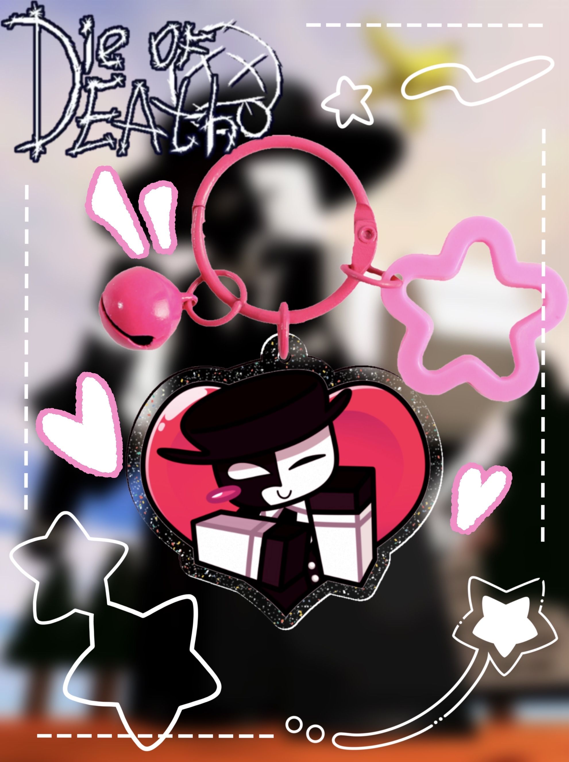 UNOFFICIAL || Artful Die of Death - Roblox || Keychain