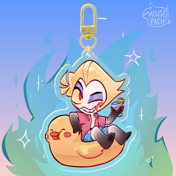 Lucifer Summer || Ripple Acrylic Keychains