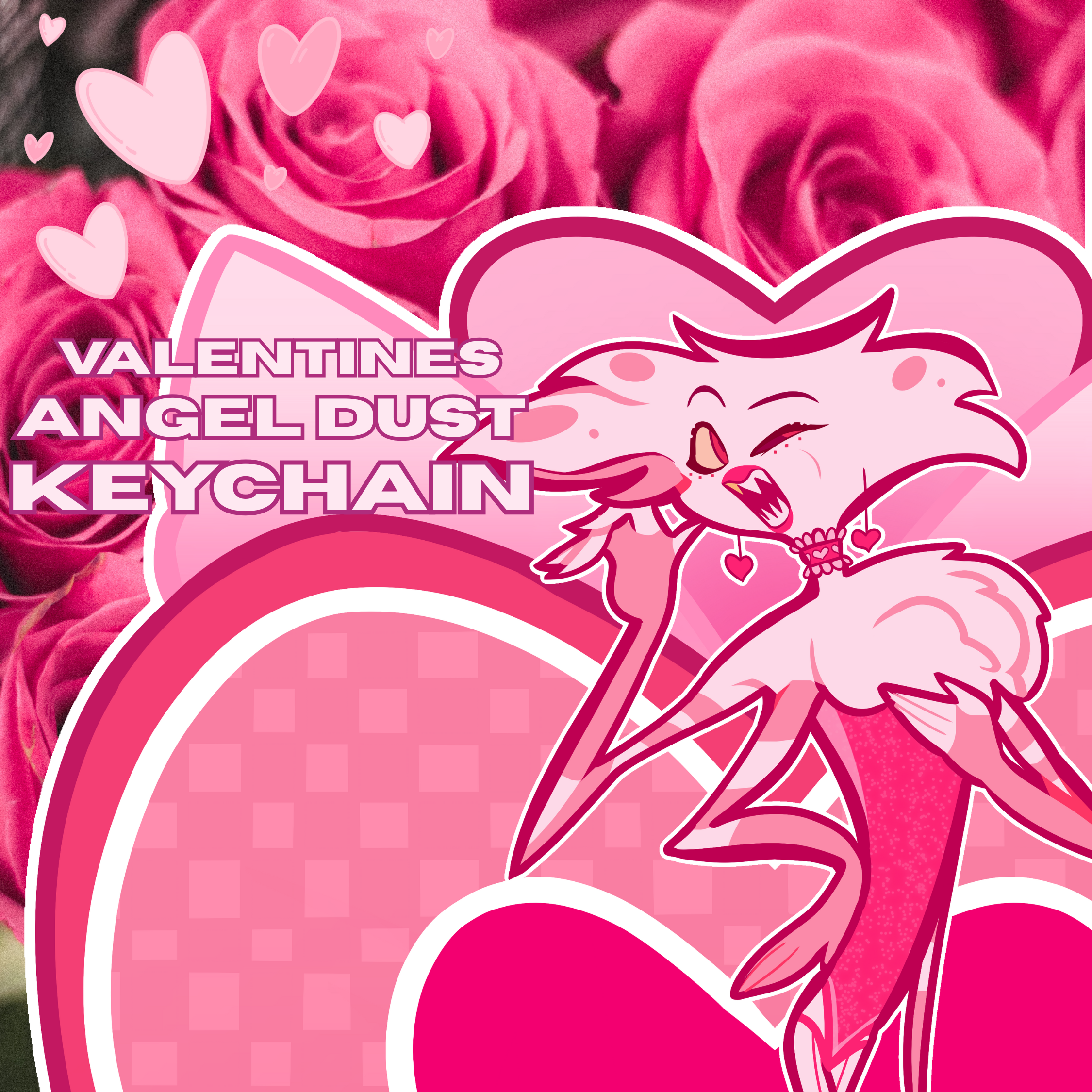 Angel dust Standee (Valentines) by michael_thecat - ACGGOODS