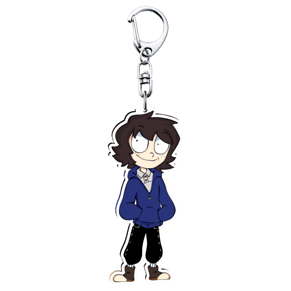 One Wheat Mark Stranger Things AU Mike Wheeler Clear Acrylic Keychains