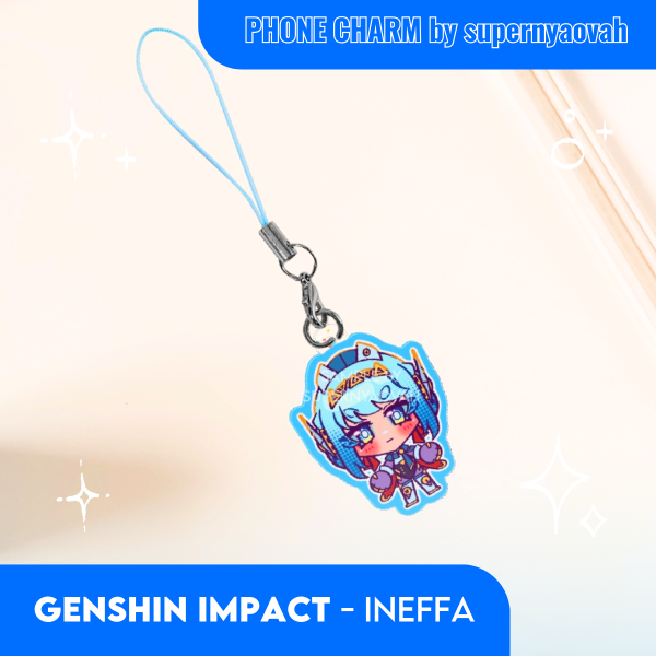 Ineffa Phone Charm - Genshin Impact