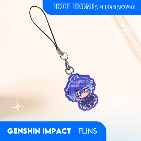 Flins Phone Charm - Genshin Impact