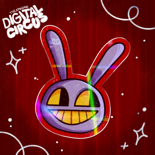Jax from The Amazing Digital Circus [Die Cut Sticker]
